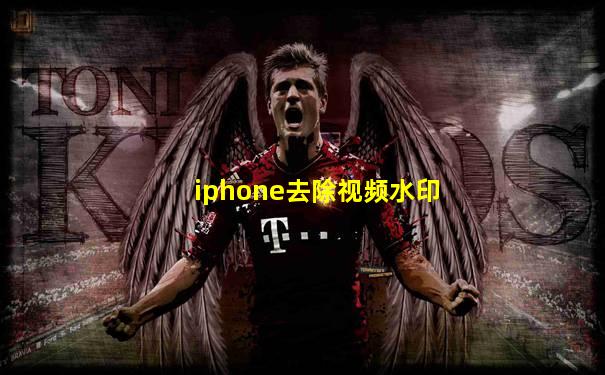 iphone去除视频水印