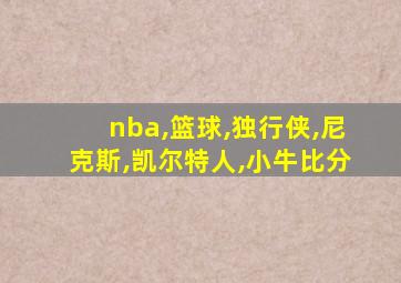 nba,篮球,独行侠,尼克斯,凯尔特人,小牛比分