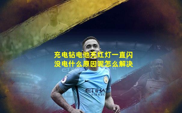 充电钻电池充红灯一直闪没电什么原因呢怎么解决