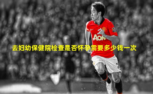 去妇幼保健院检查是否怀孕需要多少钱一次