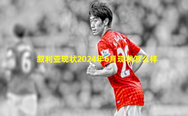叙利亚现状2024年6月现状怎么样