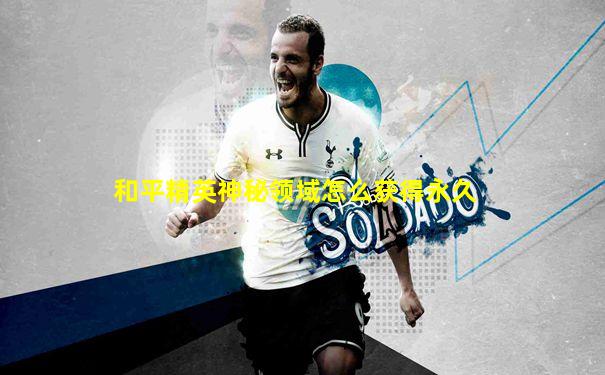 和平精英神秘领域怎么获得永久