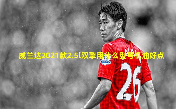 威兰达2021款2.5l双擎用什么型号机油好点