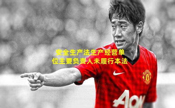 安全生产法生产经营单位主要负责人未履行本法