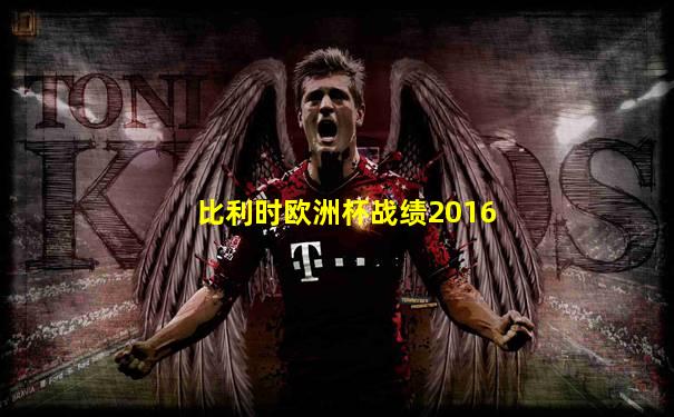 比利时欧洲杯战绩2016