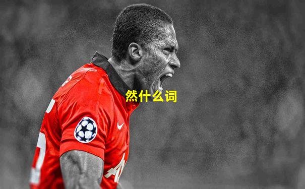 然什么词
